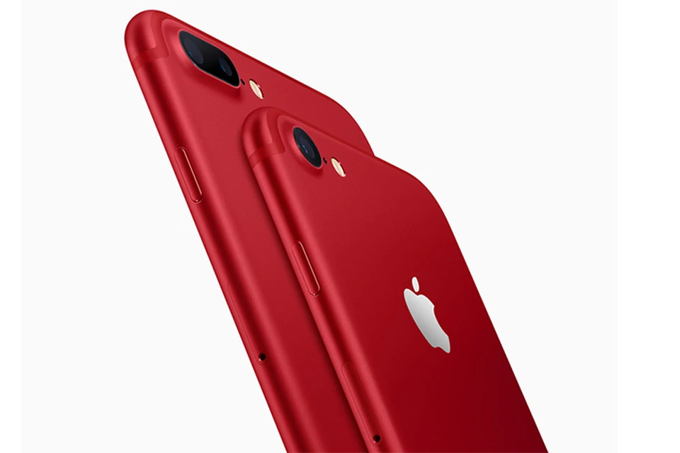 Красные iPhone 7 и iPhone 7 Plus с памятью 128 ГБ и 256 ГБ будут доступны по цене от 61 тысяч рублей