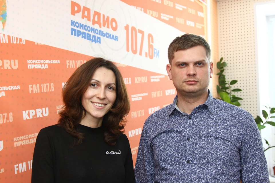 Сотрудники строительной компании «Кирпичево» Сергей Калабин и Наиля Баширова