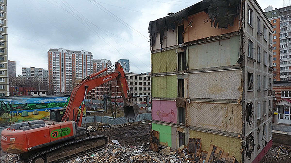 В списке для голосования попадающих под снос пятиэтажек в Москве - 4 566  домов из 85 районов столицы - KP.RU