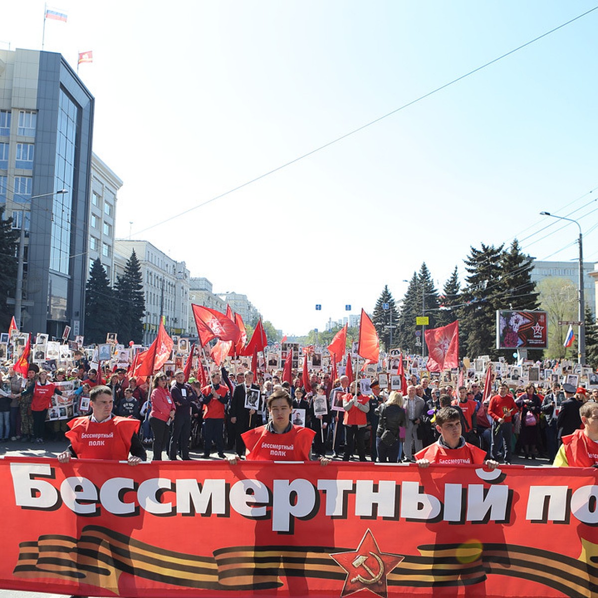 Бессмертный полк в чебаркуле