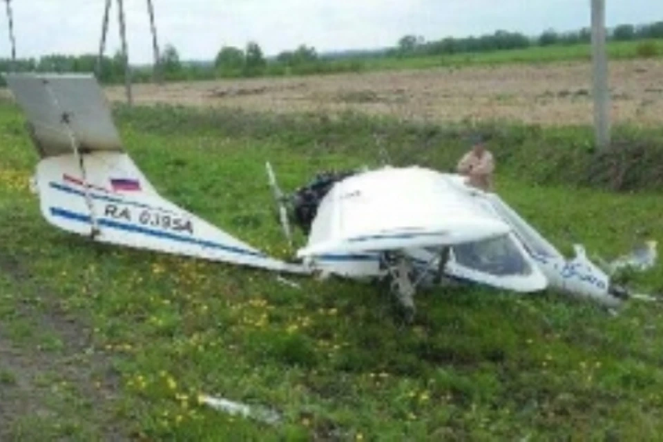 Пилот скончался от полученных травм