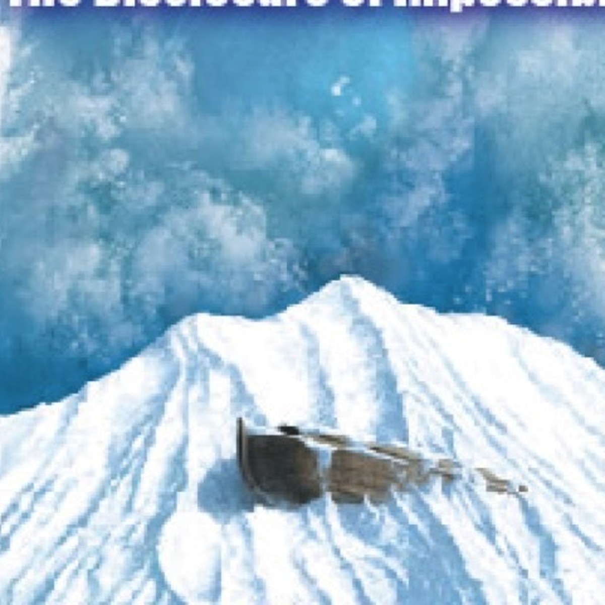 Ноев Ковчег на леднике гора Арарат