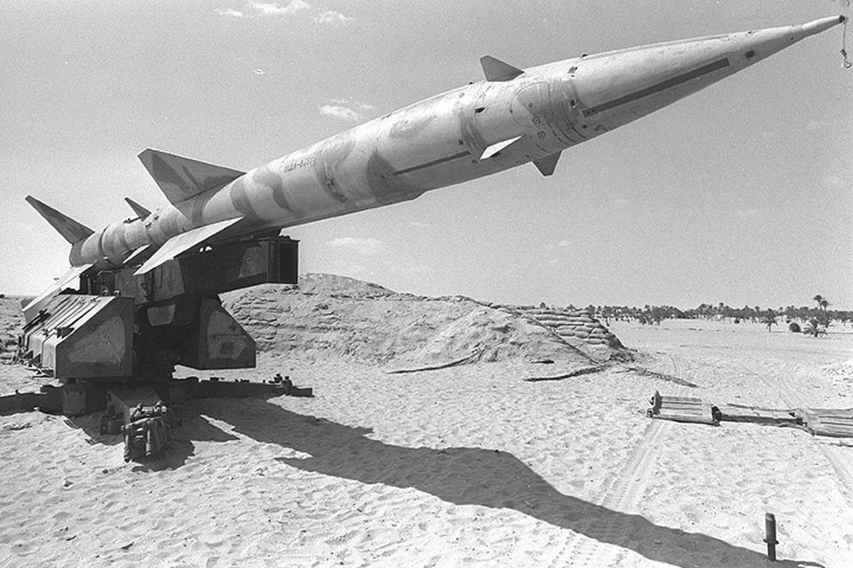 1967 год, ракета SAM-2 Армии обороны Израиля.
