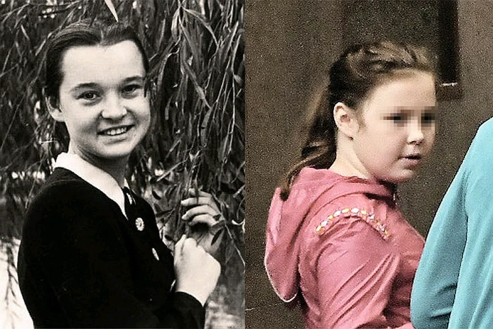 Маленькая Людмила Гурченко (слева). И ее правнучка Таисия. Очень похожи! Фото: Личный архив, Евгения ГУСЕВА