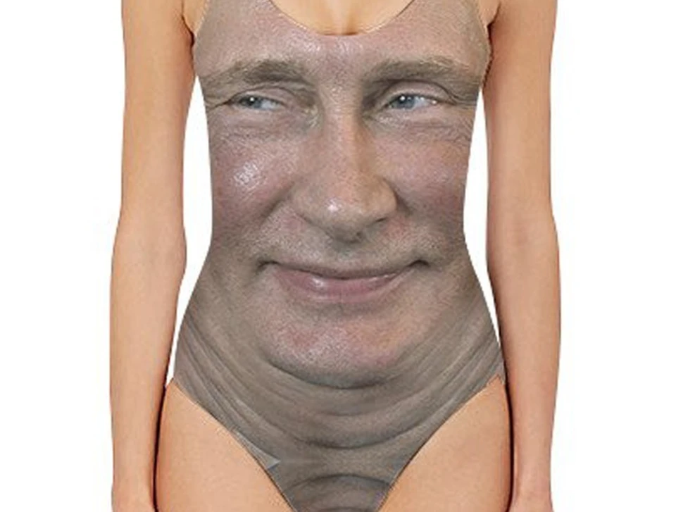 Улыбающийся Путин - мечта любой модницы