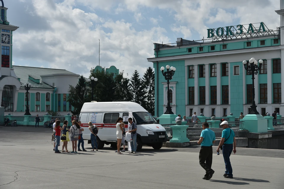7 августа Всероссийскую акцию Минздрава России по тестированию на ВИЧ встретили на вокзале «Новосибирск-главный».