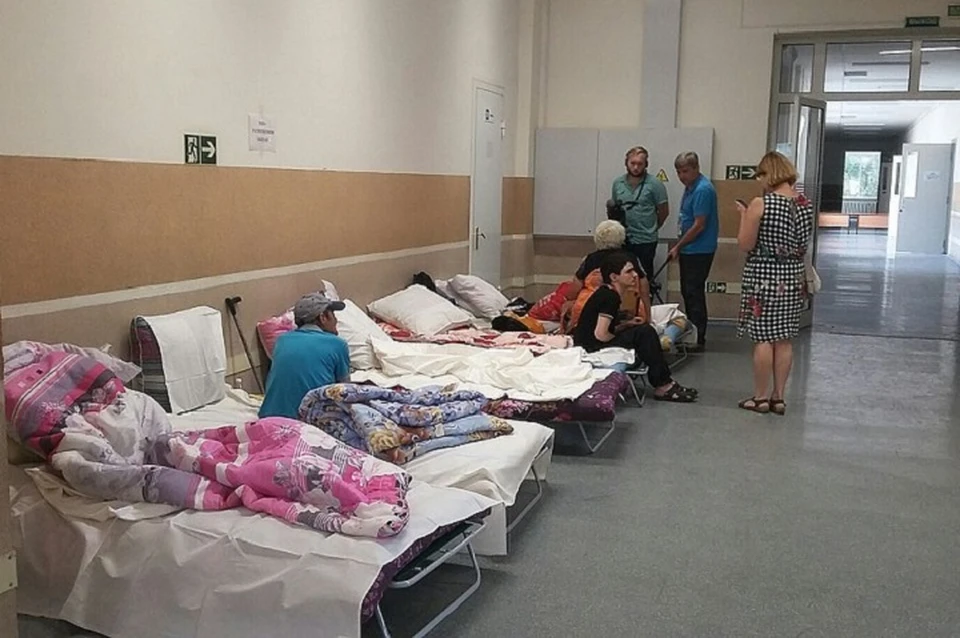 Сейчас погорельцы живут в пунктах временного размещения.