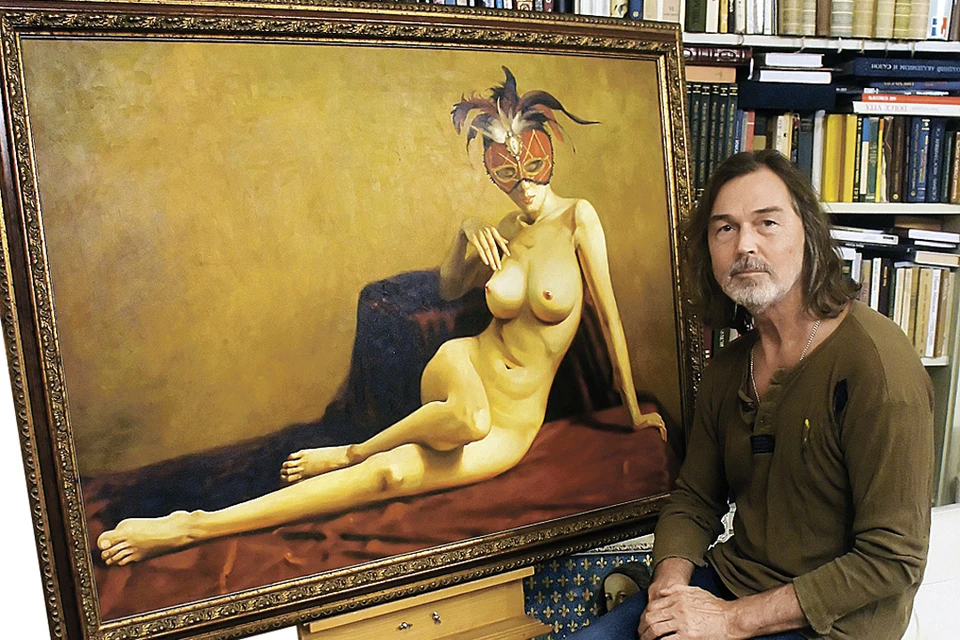 Никас Сафронов подчеркивает: обнаженное тело для художника - только часть работы.