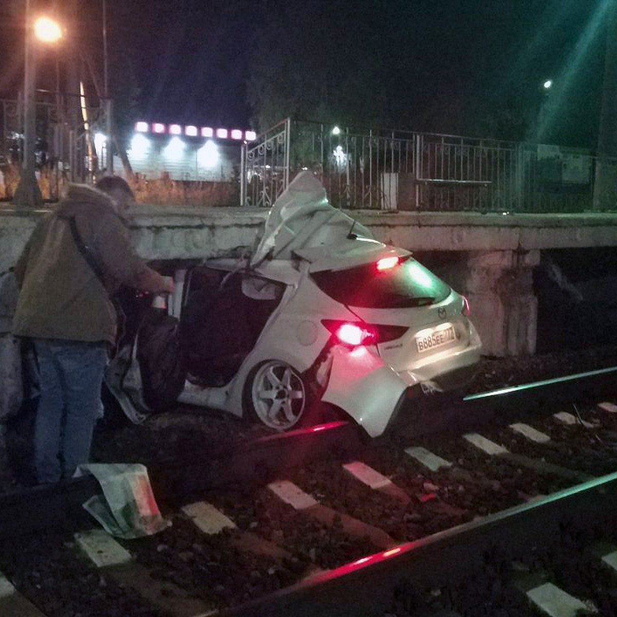 В Подмосковье автомобиль 