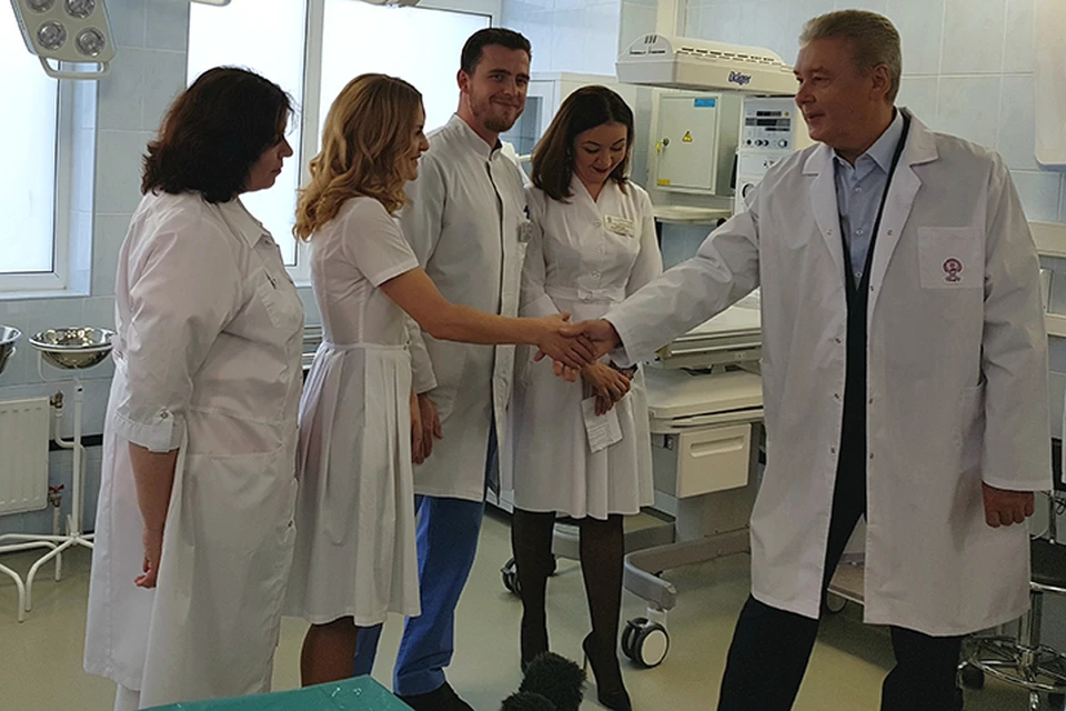 Глава города выразил надежду, что роддом станет одним из лучших в Москве и поинтересовался у врачей, как им работается в обновленных условиях