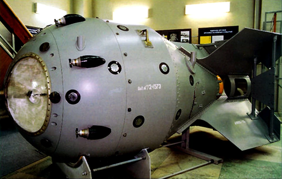 Образец атомной бомбы. Фото из архивов ПО «Маяк»
