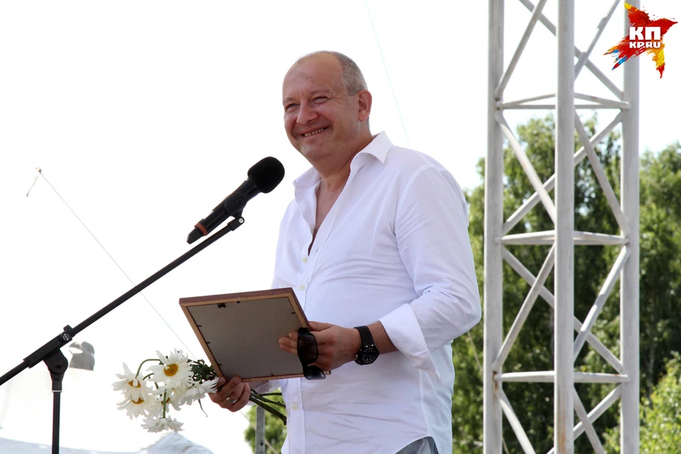 Дмитрий Марьянов на Шукшинском фестивале в 2016 году