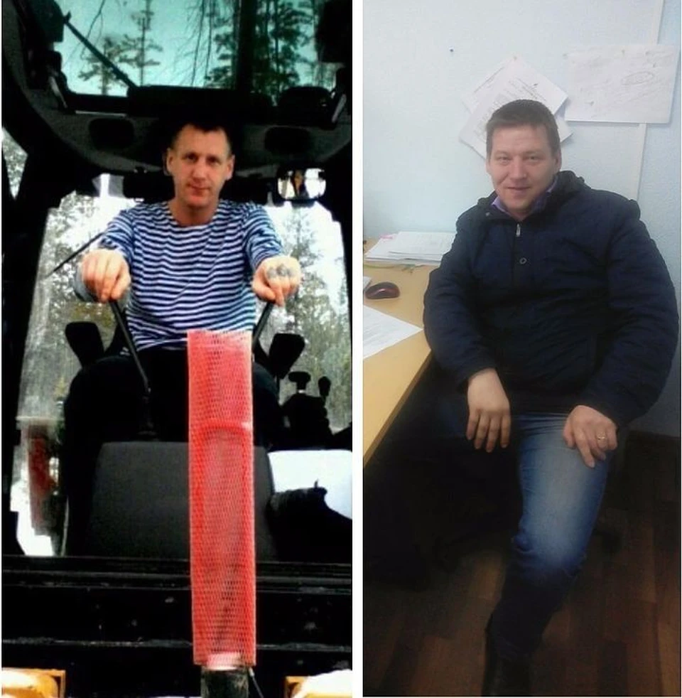 38-летний тракторист Денис Картавенко (слева) и 39-летний инженер Алексей Урубаев