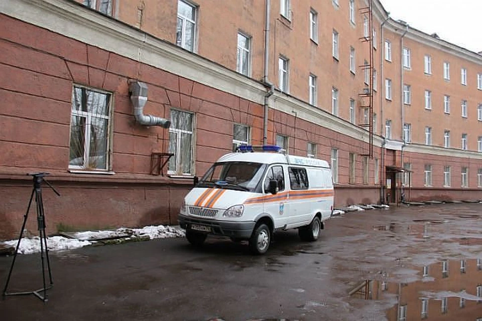 После ремонта пациенты и персонал смогут вернуться в стены больницы. Фото: МЧС по Ярославской области.