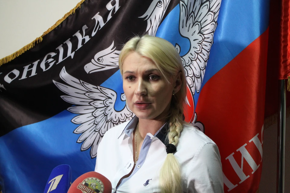 12 декабря прошла скайп-конференции по обмену пленными между Донбассом и Украиной. На фото Дарья Морозова