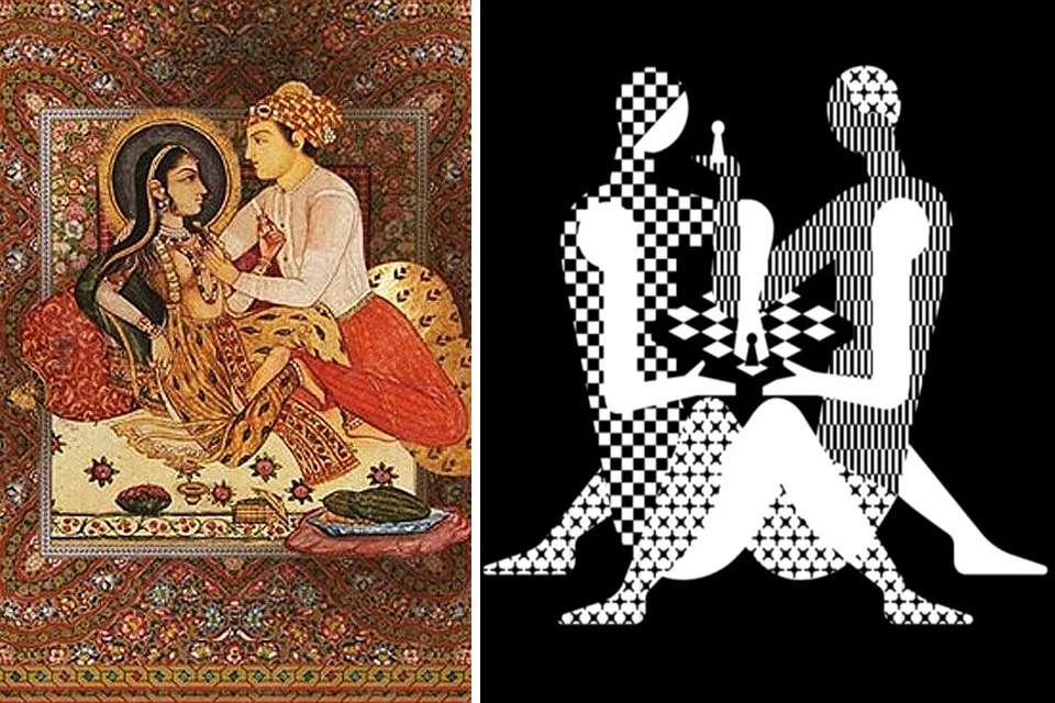 Логотип Чемпионата мира по шахматам вызывает ассоциации с древней Камасутро...