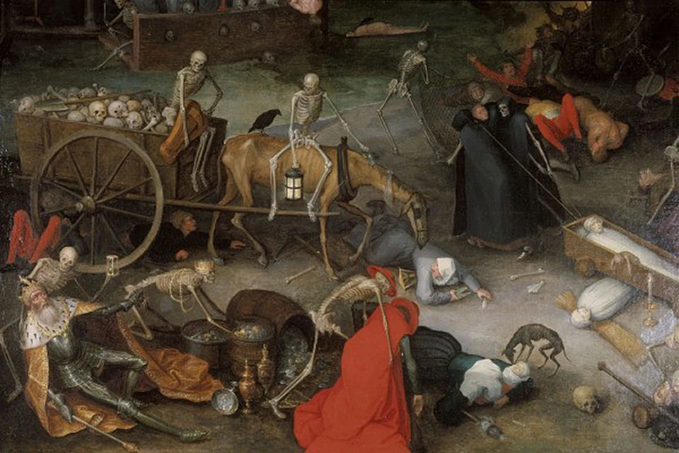 С 1347 по 1353 год “Черная смерть” убила приблизительно от 75 миллионов до 200 миллионов человек по всей Европе и Азии