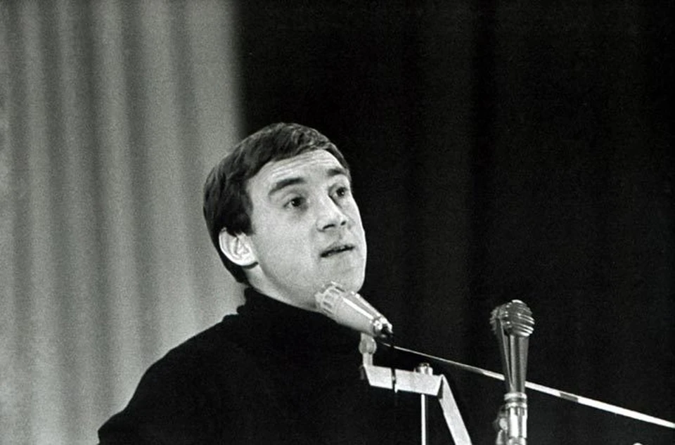 Владимир Высоцкий в Куйбышеве в 1967 году. Фото:Владимир Емец
