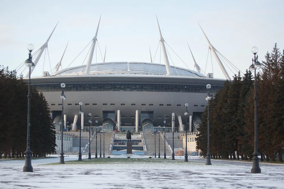 Стадион "Зенит-Арена" готов к проведению чемпионата.