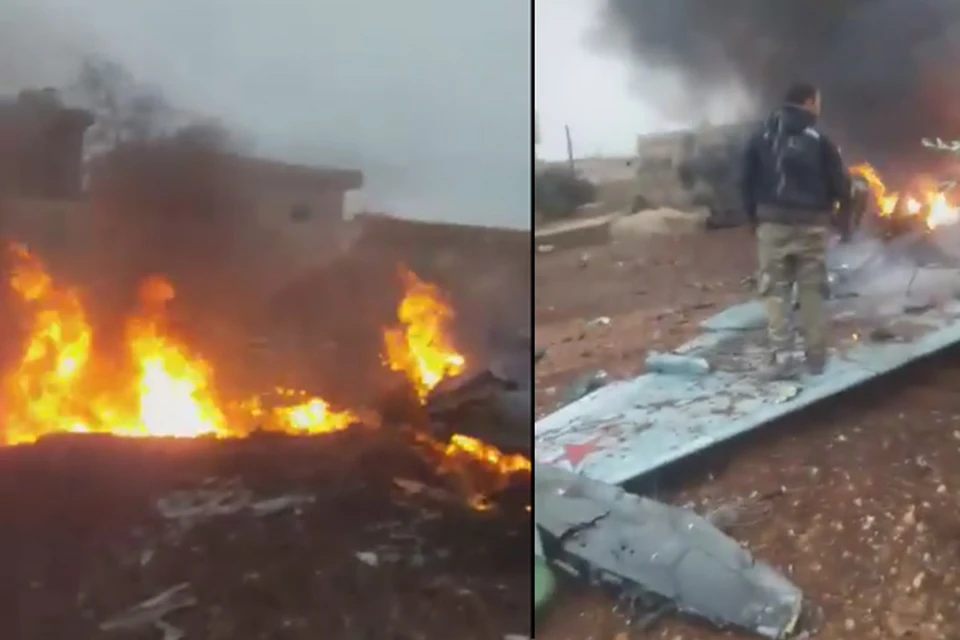 В Сирии сбит истребитель Су-25