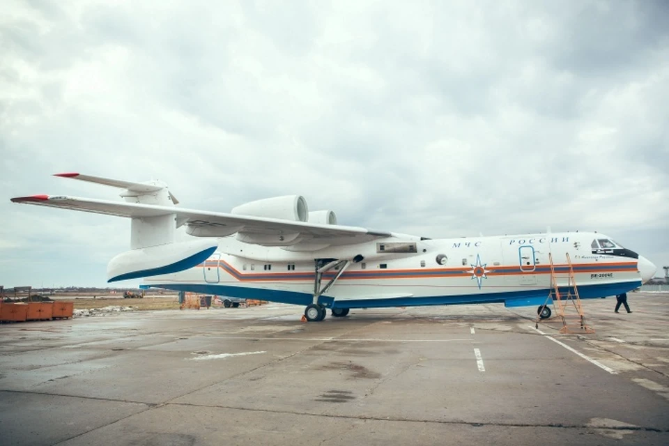 На самолеты-амфибии Бе-200 будут ставить двигатели российско-французского производства. Фото: ТАНТК им. Бериева