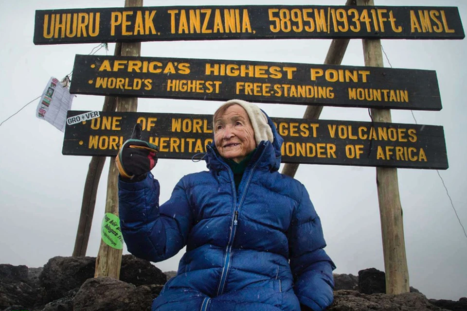 Пенсионерка из Бурятии покорила Килиманджаро и попала в книгу рекордов Гиннеса Фото: Altezza.travel