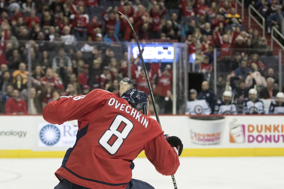 Александр Овечкин забросил 600-ю шайбу в НХЛ.