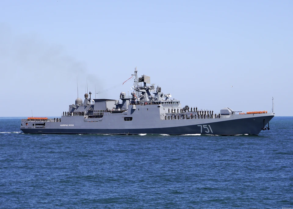 Сторожевой корабль «Адмирал Эссен». Фото: пресс-служба ЧФ РФ