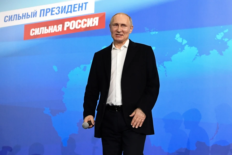 После обработки двух третей бюллетеней Путин лидирует с 75,8%