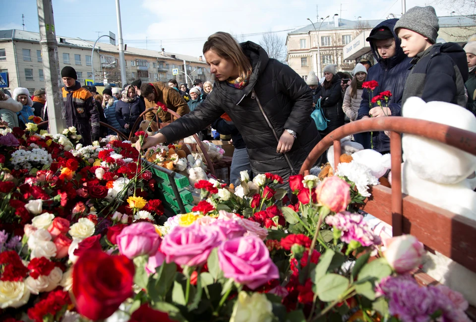 Сбор средств для пострадавших при пожаре в Кемерове объявлен в Красноярском крае. Фото: REUTERS.