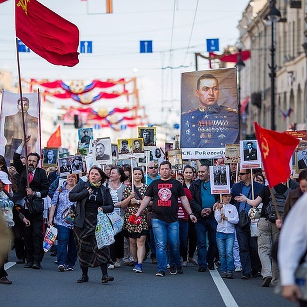 Бессмертный полк в с петербурге