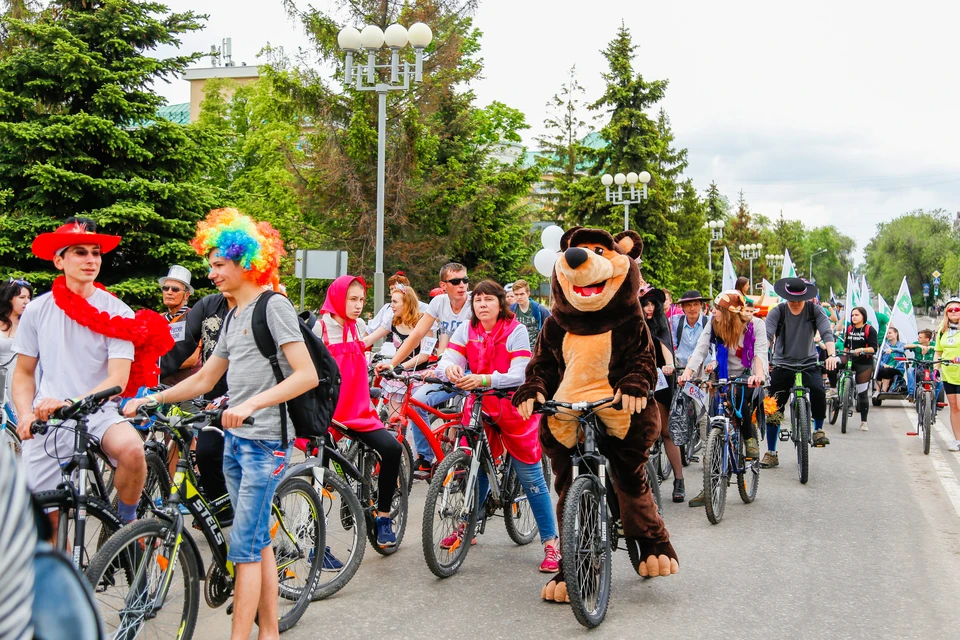 В Белгородском велопараде приняли участие около 400 человек