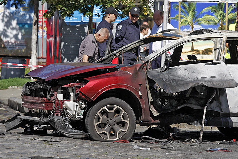Павел Шеремет был взорван в автомобиле по пути на работу в Киеве в июле 2016
