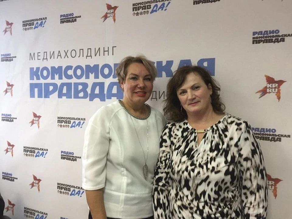 Главный врач Владивостокской детской поликлиники № 3 Светлана Нагибко и врач-офтальмолог Владислава Еськина
