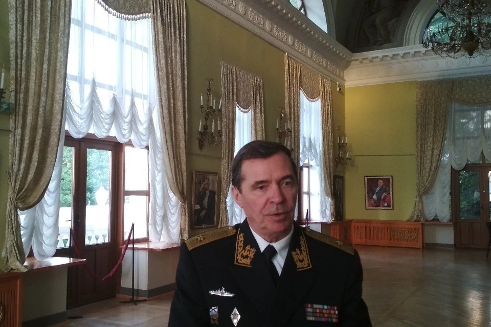 Приз получал экс-капитан корабля «Беззаветный» Владимир Богдашин
