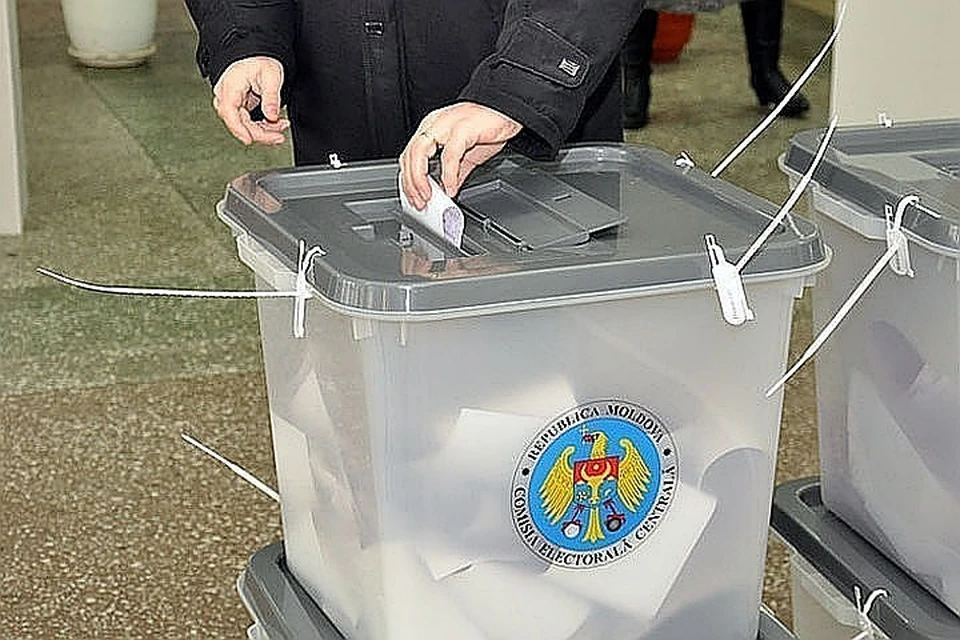 В Кишиневе проходят выборы.