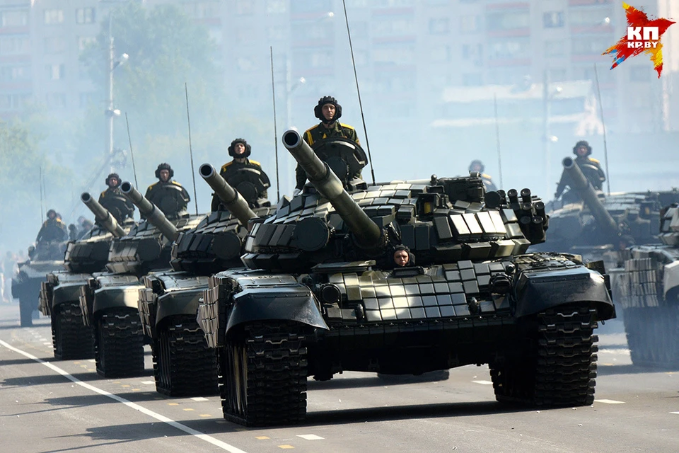 Колонна военной техники в этот раз будет состоять из 23 парадных расчетов