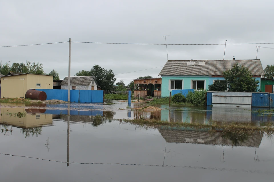 Наиболее сложная ситуация складывается в Новокиевском Увале. Фото: Амурский центр ГЗ и ПБ.