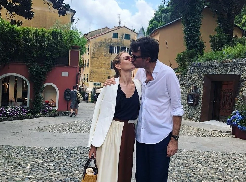 Наталья Водянова путешествует по Италии с мужем