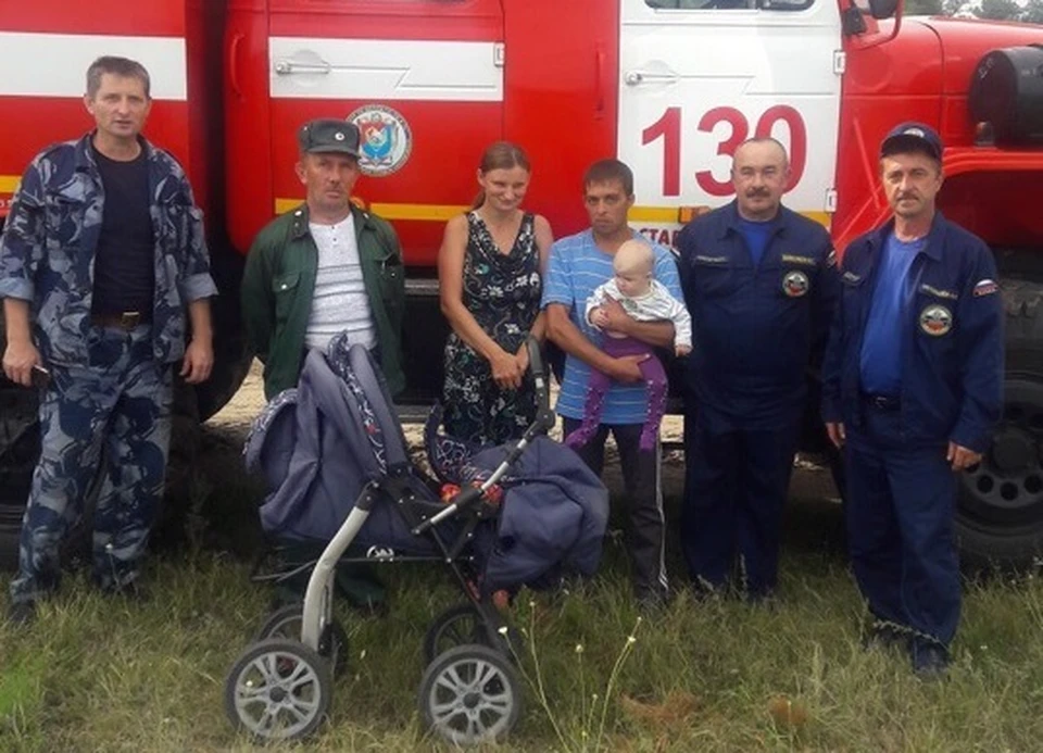 Спасенные поблагодарили пожарных и обещали больше не попадать в подобные ситуации