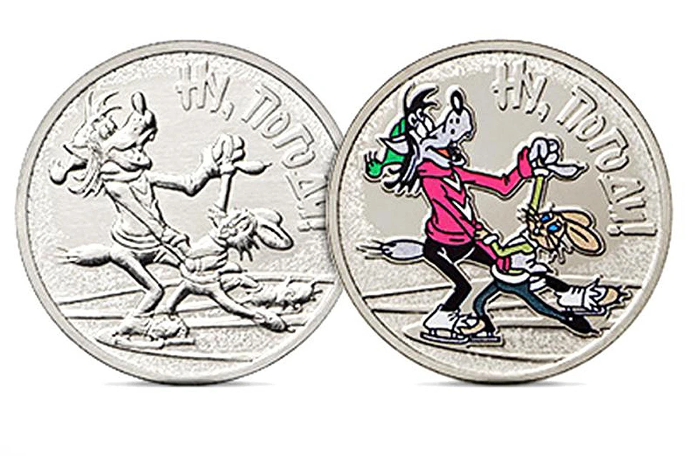 Памятные монеты выпустили серию в честь 50-летия мультфильма.