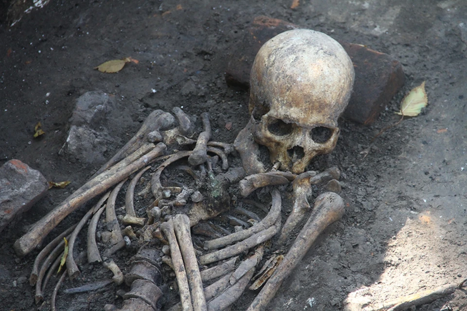 Неизвестное старинное кладбище нашли археологи в нижегородском кремле