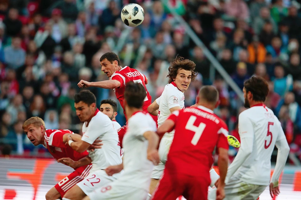 Футболисты сборной России играли против Турции товарищеский матч в июне этого года.
