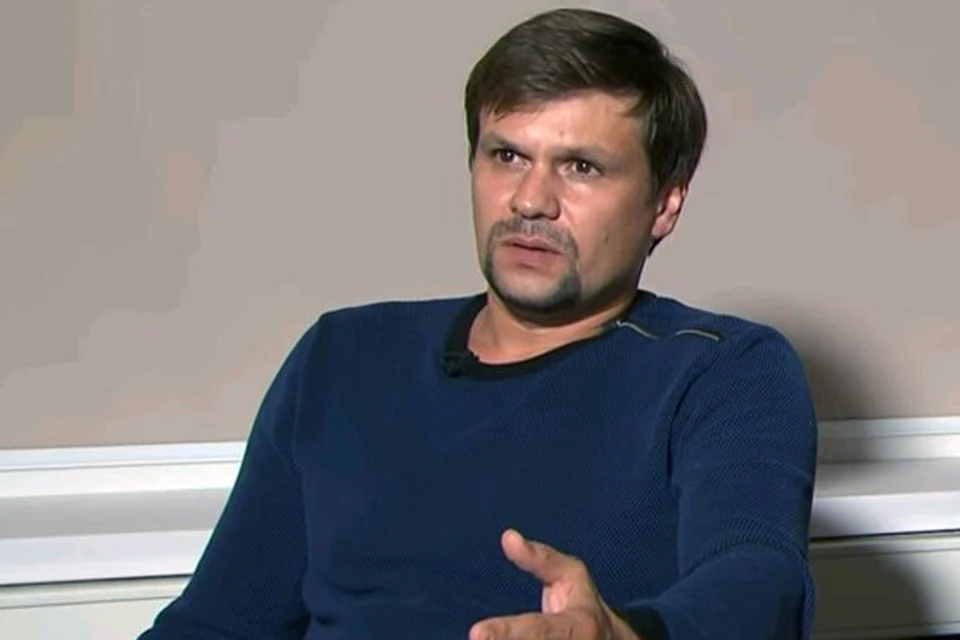 Руслан Боширов во время интервью Russia Today.