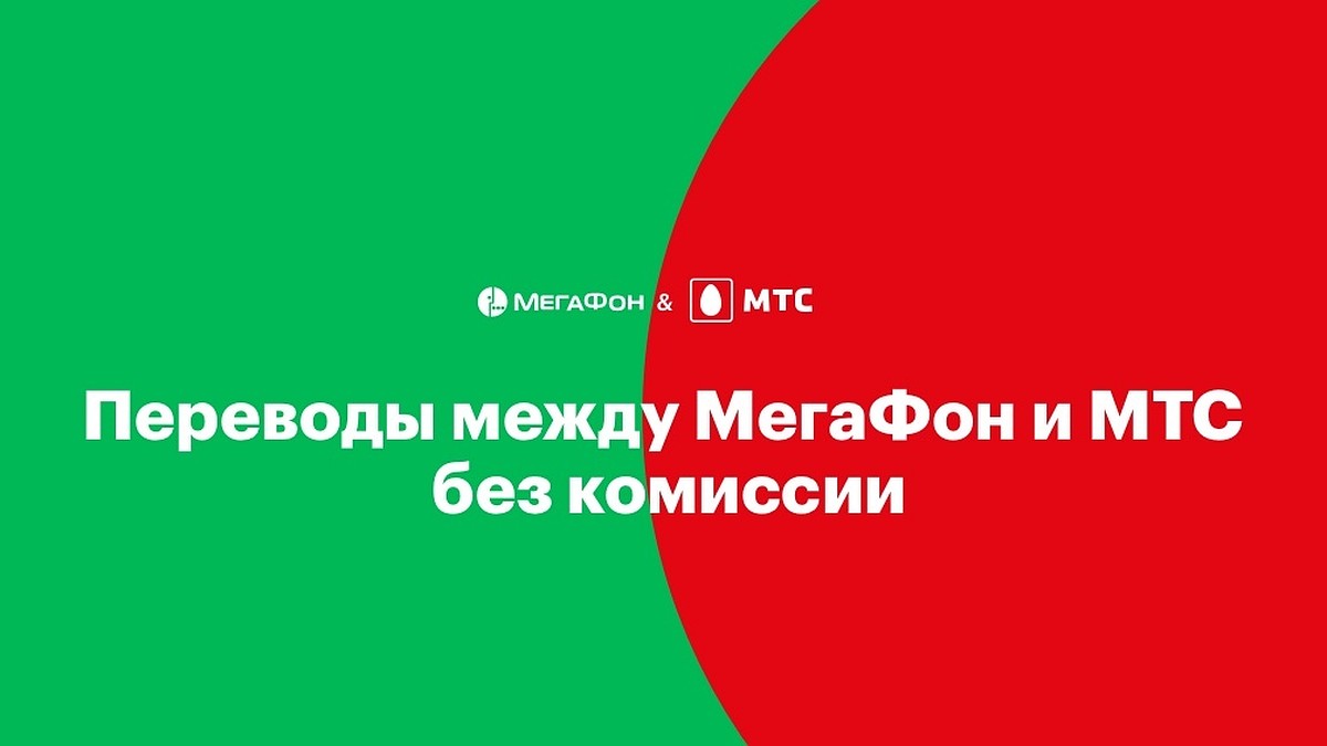 Удобнее, чем в банке: «МегаФон» и МТС отменяют комиссию за денежные переводы  между своими абонентами - KP.RU