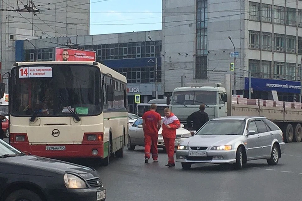 Остановка площадь калинина новосибирск