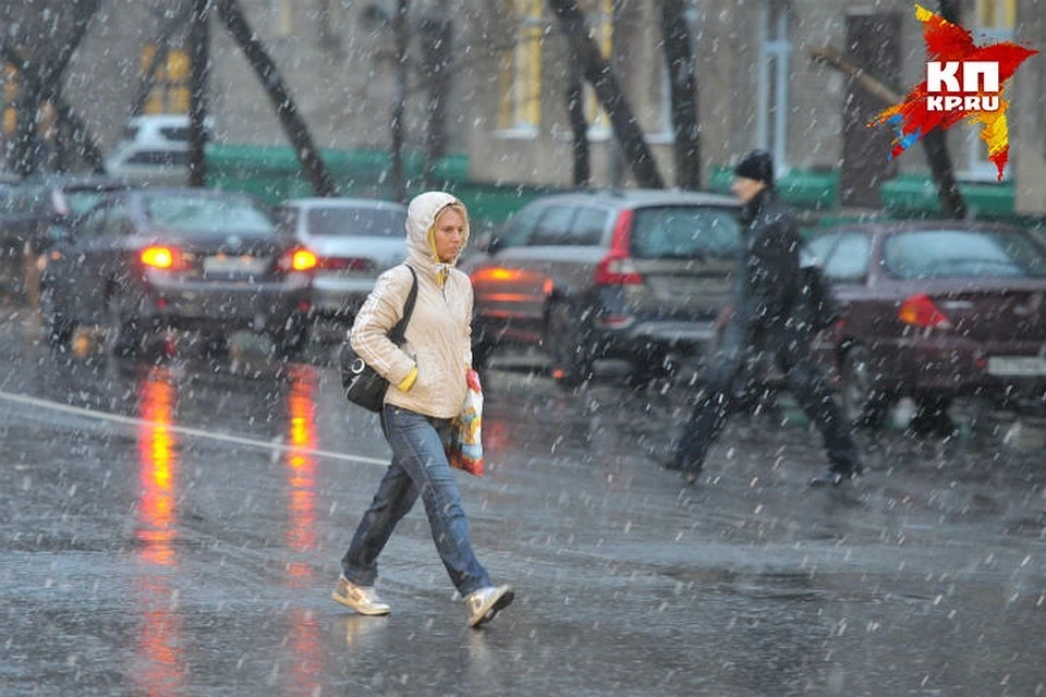 Наступившая неделя принесет в отдельные районы Коми снег с дождем.