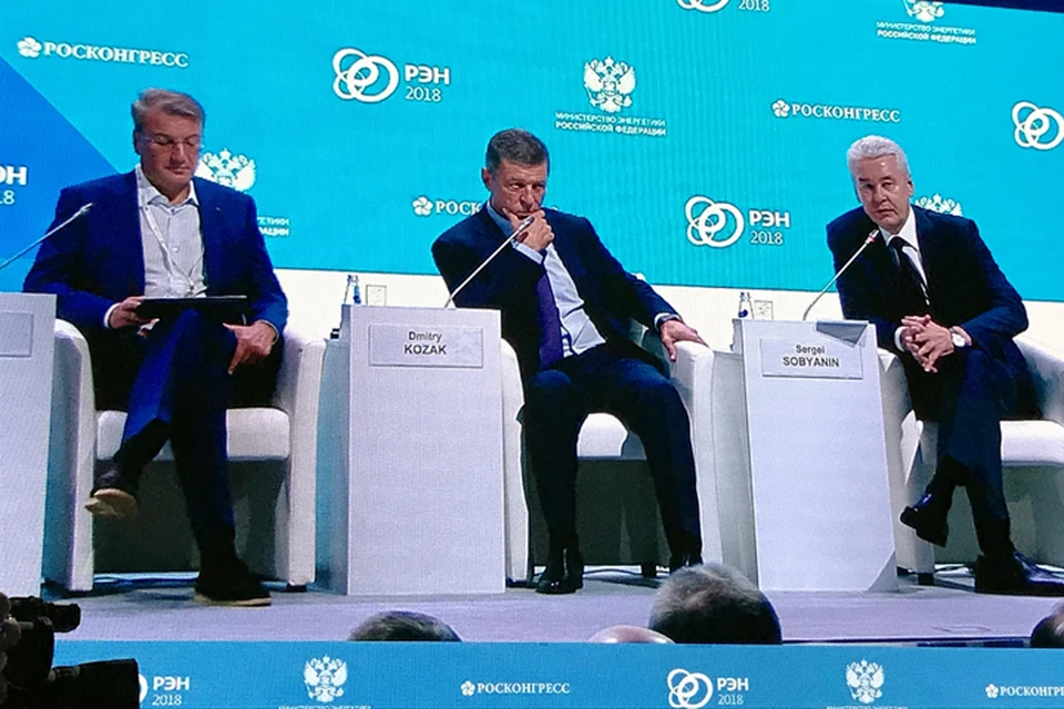 Говоря об энергоэффективности и экологии в больших городах, мэр привёл в пример уличное освещение в столице