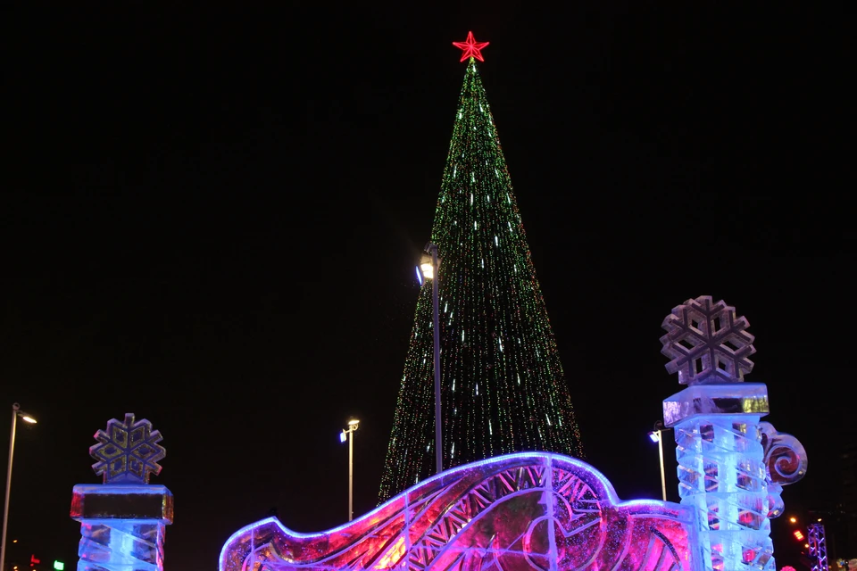 Главную елку Прикамья в этом году зажжет Дед Мороз из Великого Устюга.