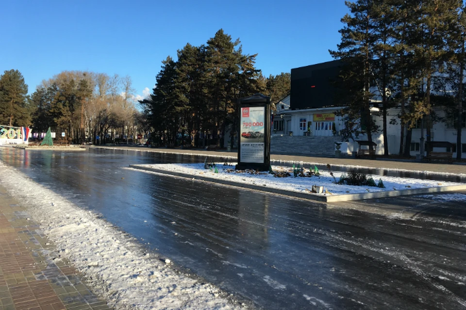 Каток в хабаровске на набережной